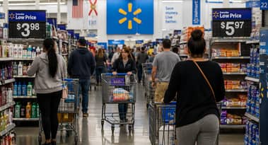 Walmart stock falls as retail giant warns on profit outlook