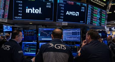 Why are Intel and AMD stocks falling on Wednesday?