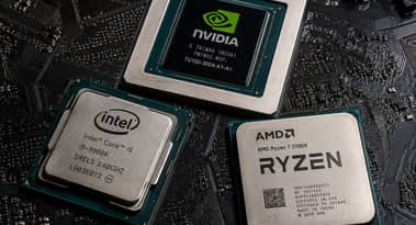 Why is AMD stock falling while Intel stock rises after Nvidia's earnings?